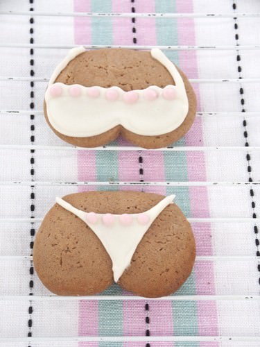 White Bikini Sugar Cookies