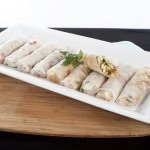 Chicken Rice Paper Rolls