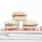 Chocolate & Mint Macarons