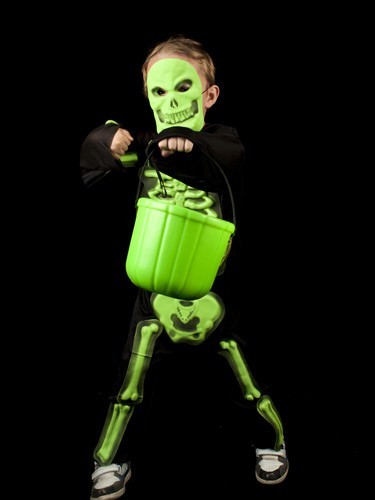 Skeleton of the Green Goblin Green Skeleton Costume