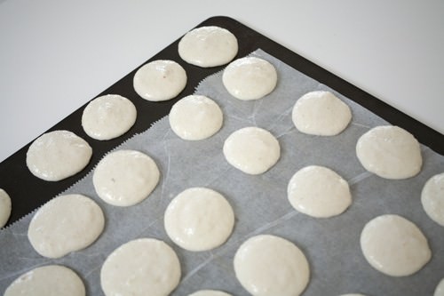 Piped Macarons