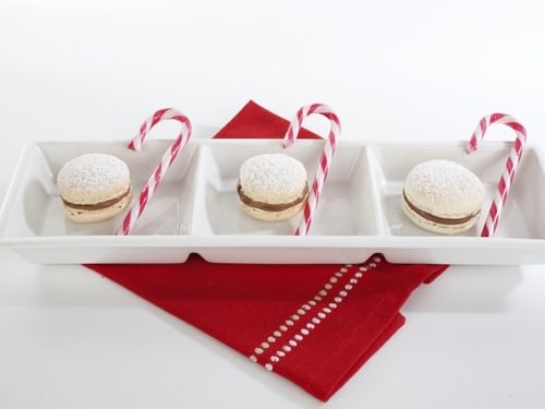 Macarons w Three Candy Canes