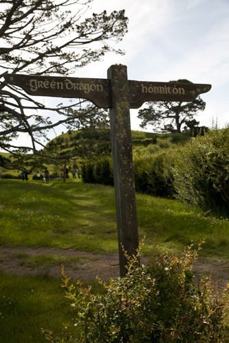 Green Dragon Signpost Green Dragon Signpost