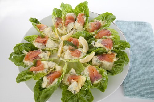 Salmon Salad Cup