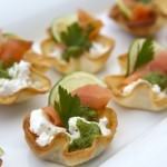 Smoked Salmon Canape