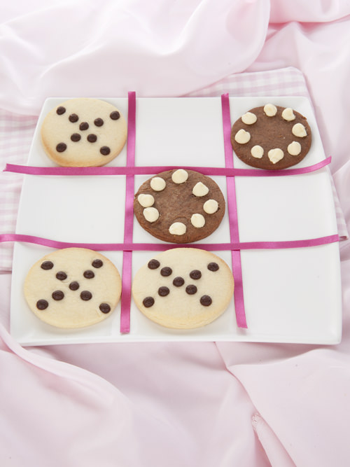 Tic Tac Toe Cookie Plate