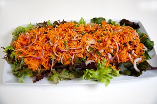 South Indian Spiced Carrot Salad