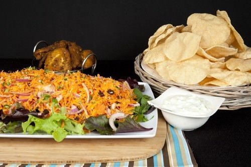 Tandoori Spiced Chicken w Carrot Salad