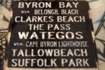 Byron Beaches Sign