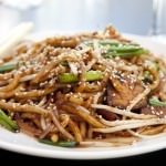 Pork Belly Noodle Stir Fry
