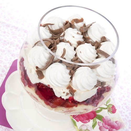 Skinny Strawberry Trifle