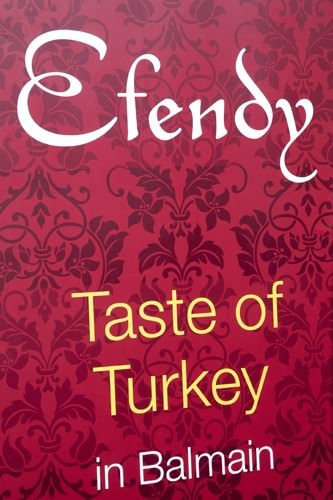 Efendy Restaurant Sign