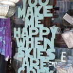 Sign "You make me happy"