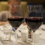 Two red wines on a table