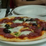 Freshly made Sicilian Pizza