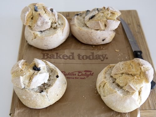 Bakers Delight Rolls for muffuletta Bakers Delight Rolls for muffuletta