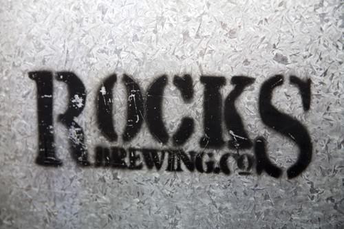The Rocks Brewing Co Sign