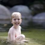 Swimming at Mosman Gorge