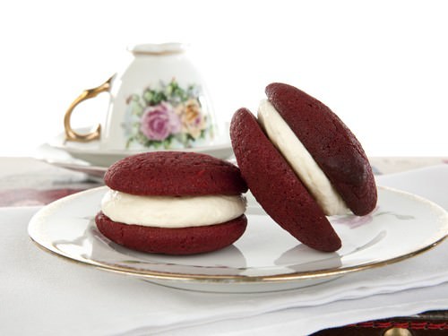 Red Velvet Whoopie Pies