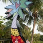 Sentosa Boardwalk Palm Tree