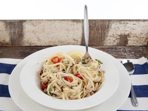 Tuna Linguine w Lemon Chili Tuna Linguine w Lemon Chili