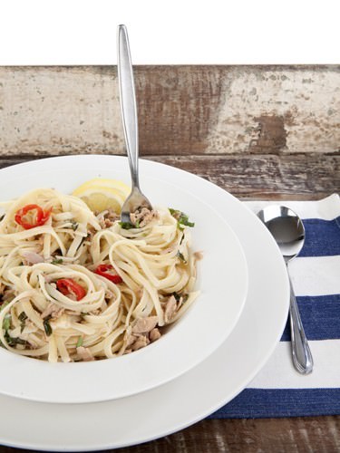 Tuna Linguine w Lemon Chili Tuna Linguine w Lemon Chili