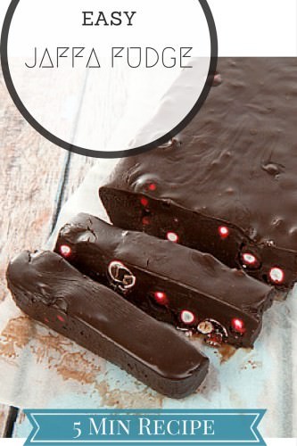 EASY JAFFA FUDGE EASY JAFFA FUDGE