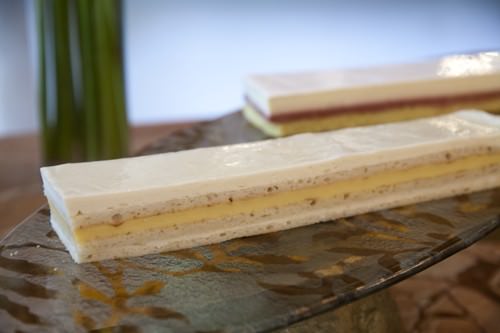 Layered Cake & Mousse Slice