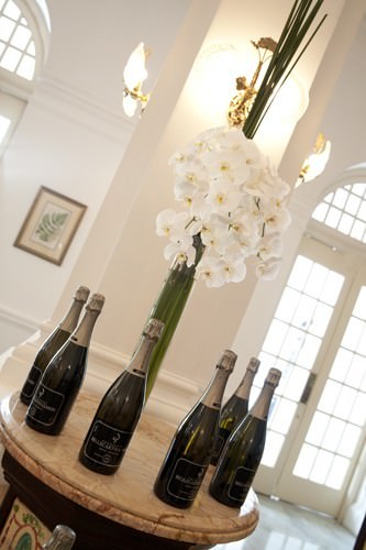 Raffles Champagne Display