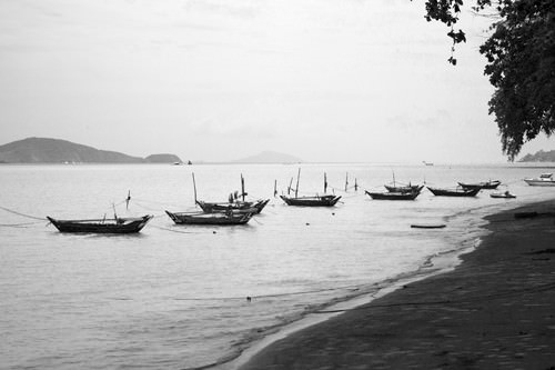 Karon Beach Fishing Boats