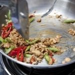 Cooking Thai Kra Prao Gai