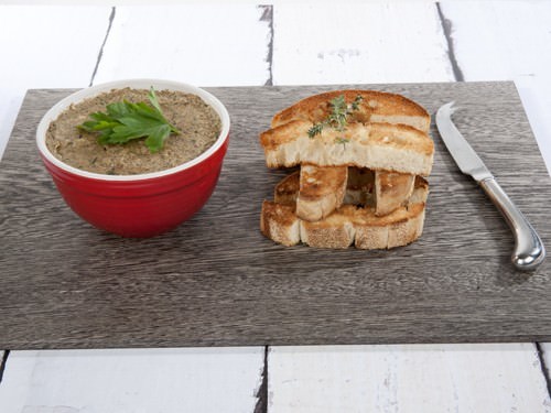 Mushroom Pate w Truffle Oil Mushroom Pate w Truffle Oil
