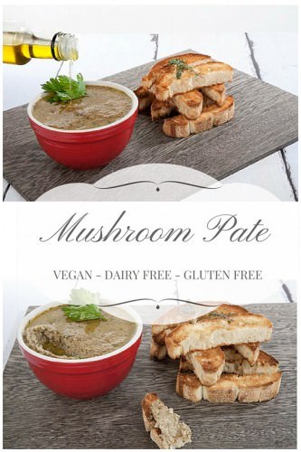 Mushroom Pate - Vegan Mushroom Pate - Vegan