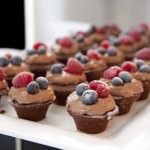 Bago Berry Chocolate Mud Cupcake