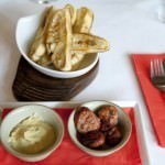 Chorizo Platter & White Bean Dip w Toasted Sourdough