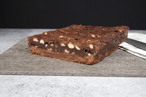 Double Chocolate Macadamia Brownie Double Chocolate Macadamia Brownie