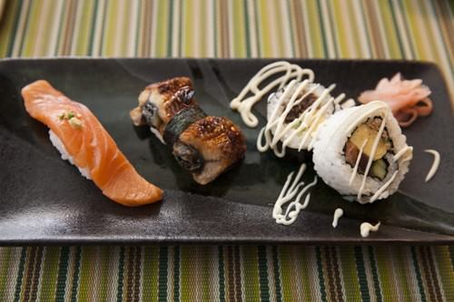 Nigiri and Sushi Plate