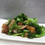 Stir Fried Pork Belly w Greens