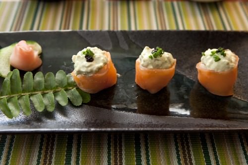Avocado Salmon Rolls