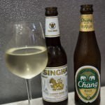 Thai Beer Singha and Chang