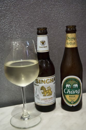 Thai Beer Singha and Chang
