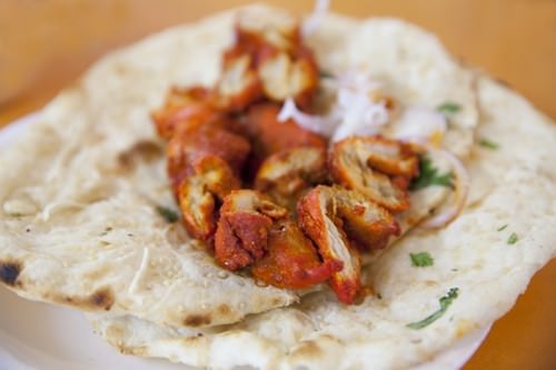 Chicken Tikka and Naan