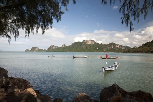 Don Sak Harbour Thailand