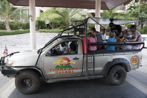 City Safari Tours Vehicle