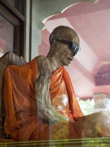 Mummified Monk Thailand