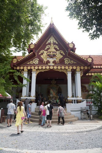 Mummified Monk Shrine Thailand 