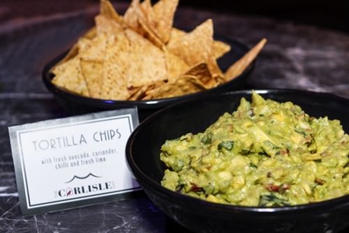 Tortila Chips w Avocado Dip