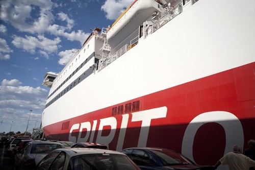 Boarding Spirit of Tasmania