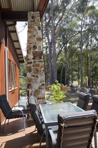 Bruny Island Accommodation BBQ Deck