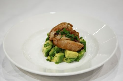Grilled Chicken w Avocado Lime Salsa